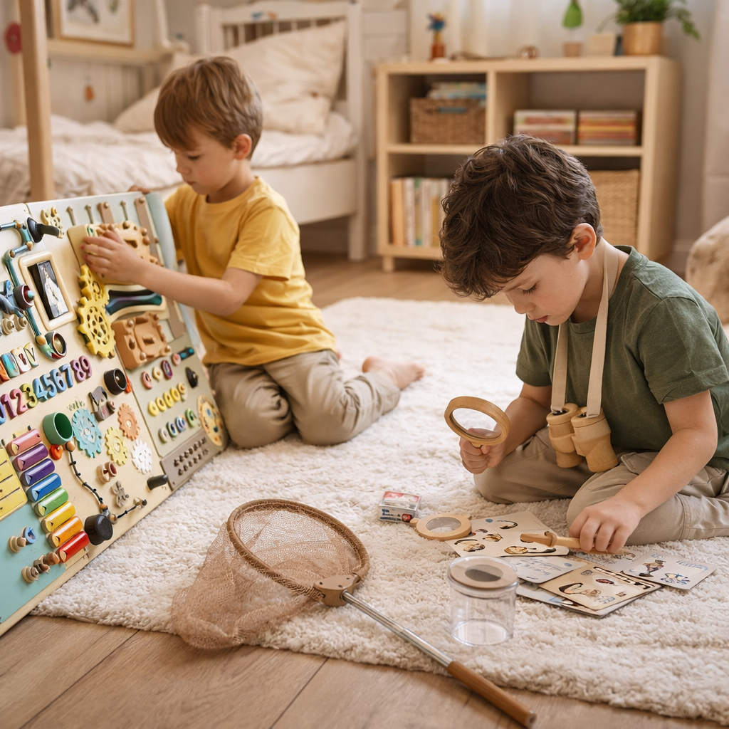 Juguetes Montessori 3-9 Años