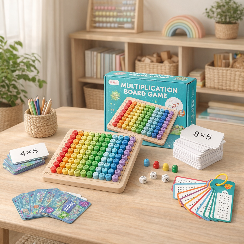 Juego Montessori Multiplicar