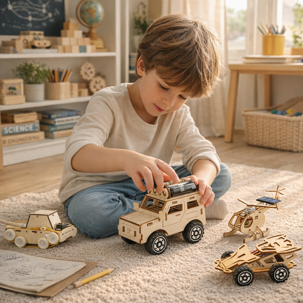 Kit de Juguetes de Montaje Steam