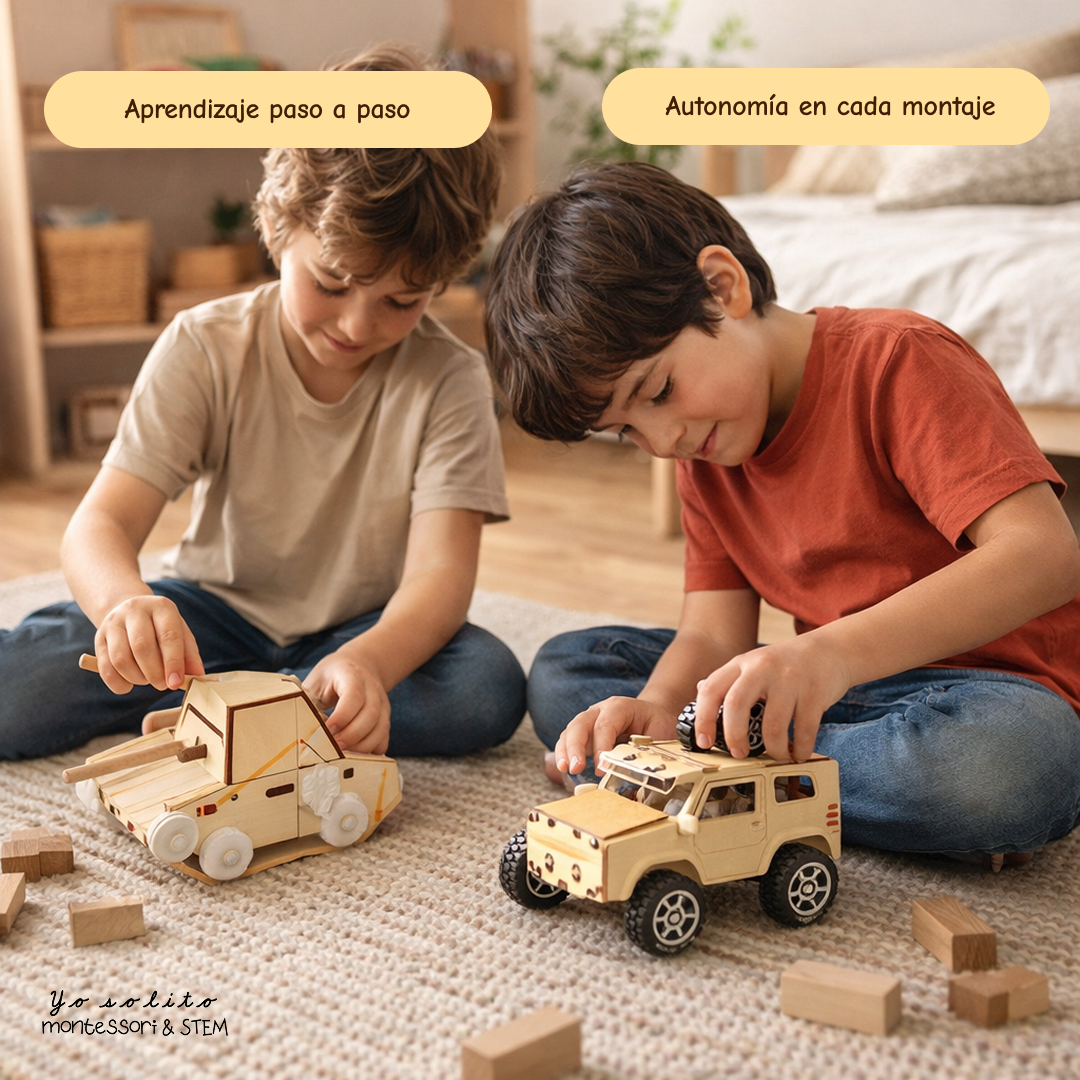 Kit de Juguetes de Montaje Steam