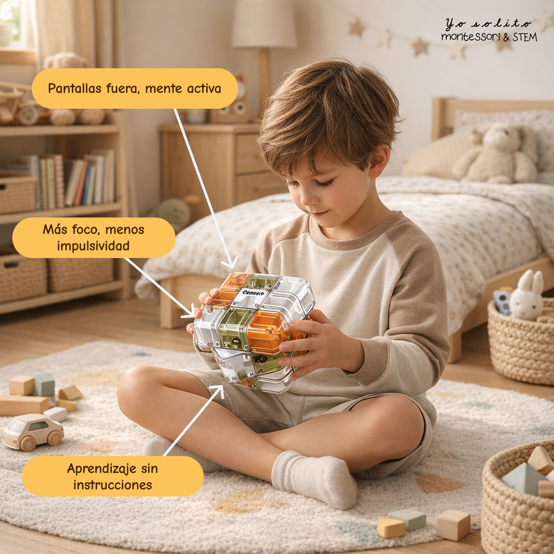 Puzzle Laberinto 3d - Yo solito Montessori