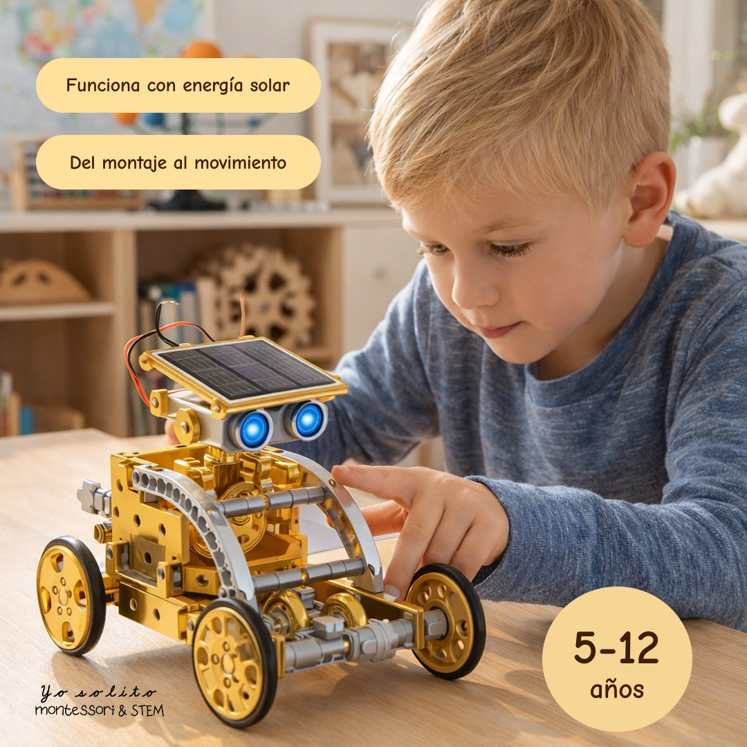 Robot Solar STEM - Yo solito Montessori
