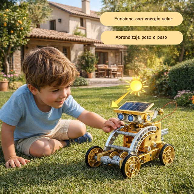 Robot Solar STEM - Yo solito Montessori