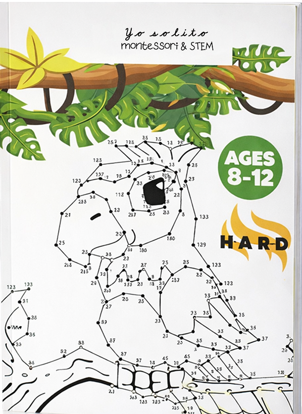 Libro de Actividades y Dibujo - Yo solito Montessori