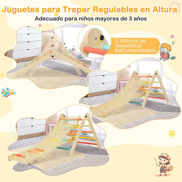Triangulo Pickler 4-en-1 Montessori