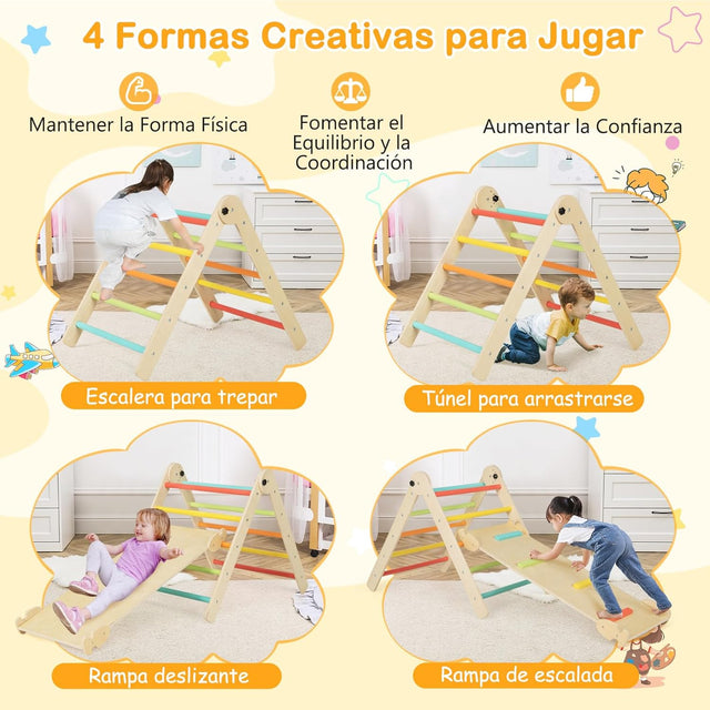 Triangulo Pickler 4-en-1 Montessori