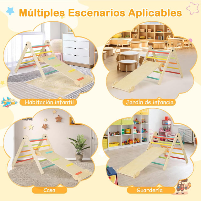 Triangulo Pickler 4-en-1 Montessori