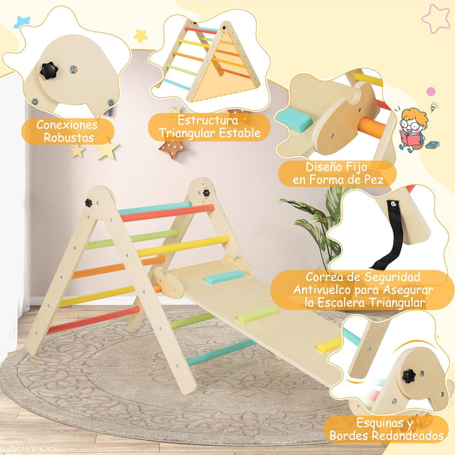 Triangulo Pickler 4-en-1 Montessori