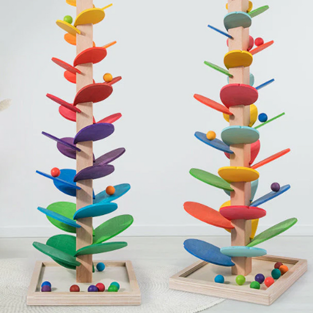 Torre Juguete Montessori – Circuito de Bolas